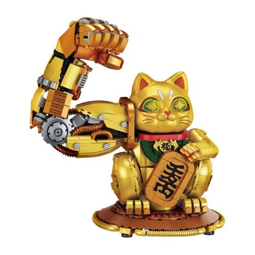 Mô hình Mèo Thần Tài Cơ Bắp TOP TOY TC1818 960 mảnh ghép, đồ chơi mô hình chiêu tài hút lộc cho bé trai, bé gái 8 tuổi, người lớn, giá tốt