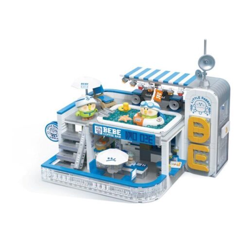 Bộ lắp ghép TOP TOY TC2008 Quán Cà Phê Sân Thượng BEBE 700 mảnh ghép, đồ chơi xây dựng Trung tâm thương mại cho bé trai bé gái 8 tuổi giá tốt