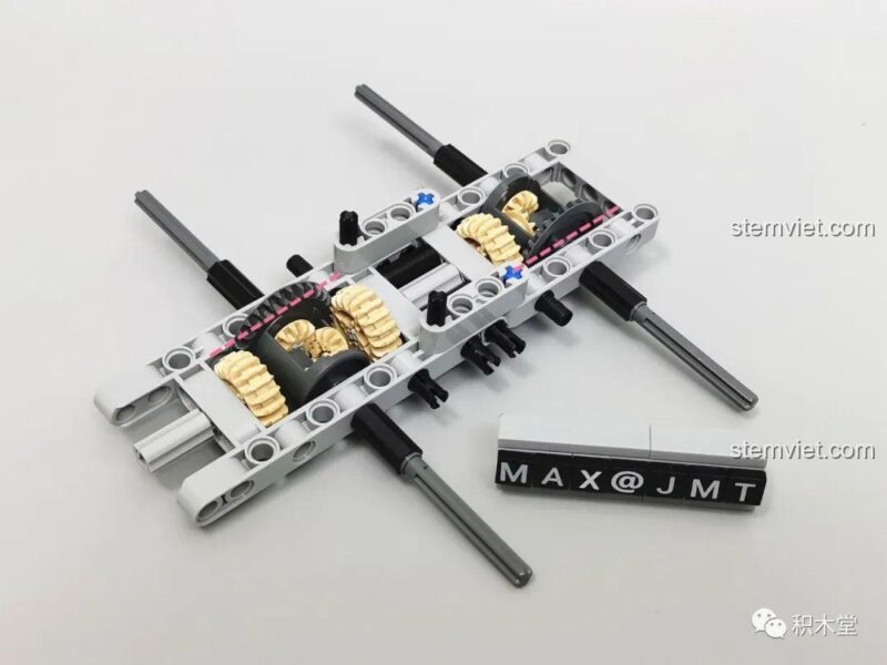 Sách hướng dẫn lắp ráp chi tiết của bộ đồ chơi Tycole T4005 Xe Trộn Bê Tông, với các bước rõ ràng và hình ảnh minh họa, bộ lắp ghép Tycole 4005