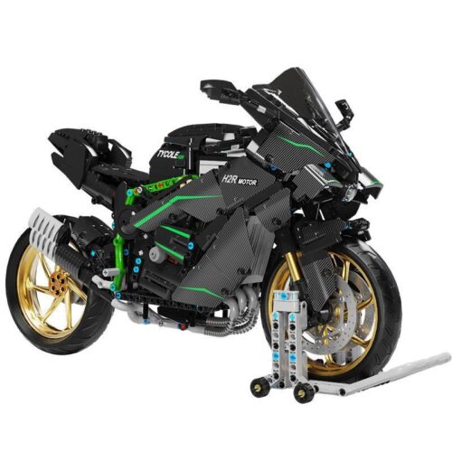 Mô hình lắp ráp Tycool T4019 Mô tô Kawasaki H2R tỉ lệ 1:5 cho con trai 14 tuổi, chi tiết tinh xảo.
