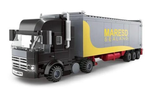 Bộ lắp ghép Xe Tải Container WANGE 4971, đồ chơi mô hình WANGE cho bé trai 6 tuổi, chất lượng cao, giá tốt.