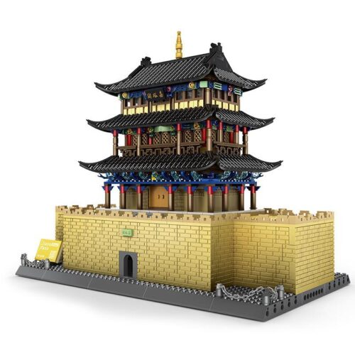 Mô hình Gia Dục Quan WANGE 6222 chi tiết tinh xảo, bộ lắp ghép kiến trúc vĩ đại cho bé trai 6 tuổi.