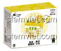 Mô hình Quán Bánh Ngọt Wekki 506034 chi tiết tinh xảo, bộ lắp ráp Quán Bánh Ngọt Wekki 506034 cho bé gái 5 tuổi, đồ chơi mô hình Wekki 506034 giá tốt