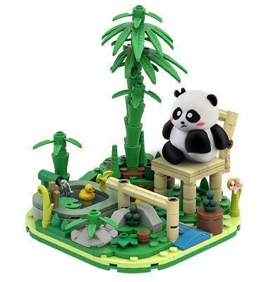 Bộ lắp ghép Gấu Trúc Đáng Yêu Welleadz 8100, mô hình gấu trúc đáng yêu cho bé trai và bé gái 6 tuổi, giúp phát triển tư duy sáng tạo với giá tốt.