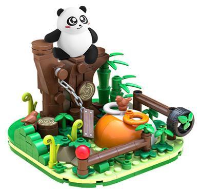 Bộ lắp ghép Gấu Trúc Meng Zai Lan Welleadz 8101 đáng yêu, đồ chơi mô hình Gấu Trúc Trong Rừng Tre cho bé trai và bé gái 6 tuổi, giá tốt.