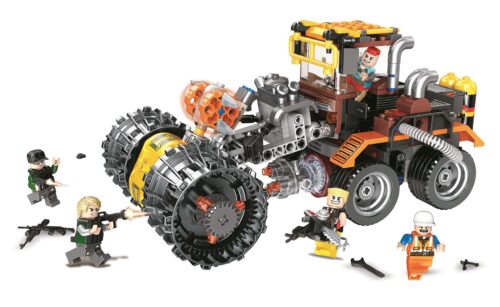Bộ lắp ráp Xe Chiến Đấu Cuồng Nộ Winner 5102 với 5 minifigures và thiết kế hầm hố, đồ chơi mô hình cho bé trai 6 tuổi, giá tốt