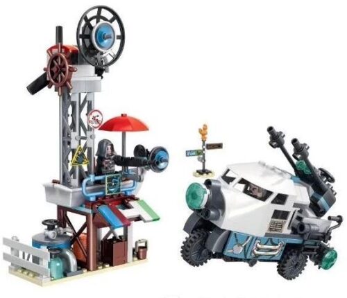 Ảnh hộp bộ lắp ráp Trạm Bơm Nước Hậu Tận Thế Winner 8054, đồ chơi sáng tạo cho bé trai 6 tuổi.