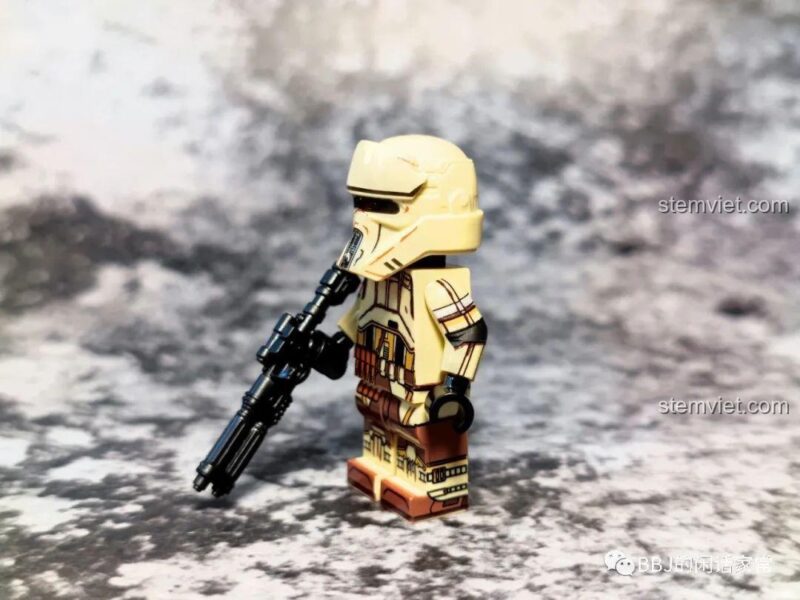Minifigure Boba Fett WM2212 không giáp, nhân vật Star Wars độc đáo, bộ đồ chơi Minifigures Mandalorian, giá tiết kiệm