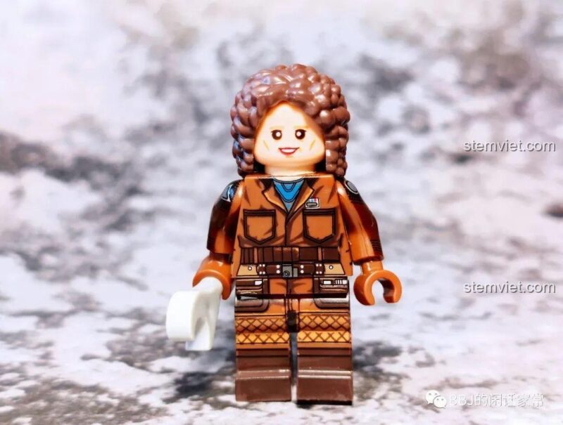 Chi tiết khuôn mặt minifigure Greef Karga WM2212, bộ đồ chơi Minifigures Mandalorian, đồ chơi mô hình chất lượng cao