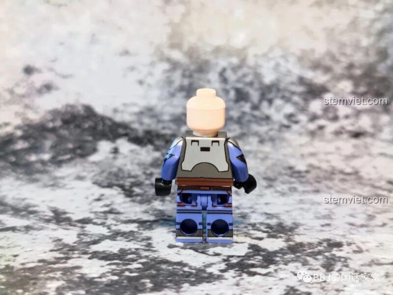 Mặt sau minifigure Transport Trooper WM2212, bộ lắp ghép nhân vật Star Wars, đồ chơi xếp hình cho bé trai