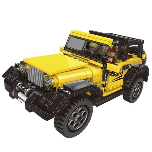 Bộ lắp ráp xe Jeep địa hình siêu cấp Xingbao XB-03024 cho con trai 6 tuổi.