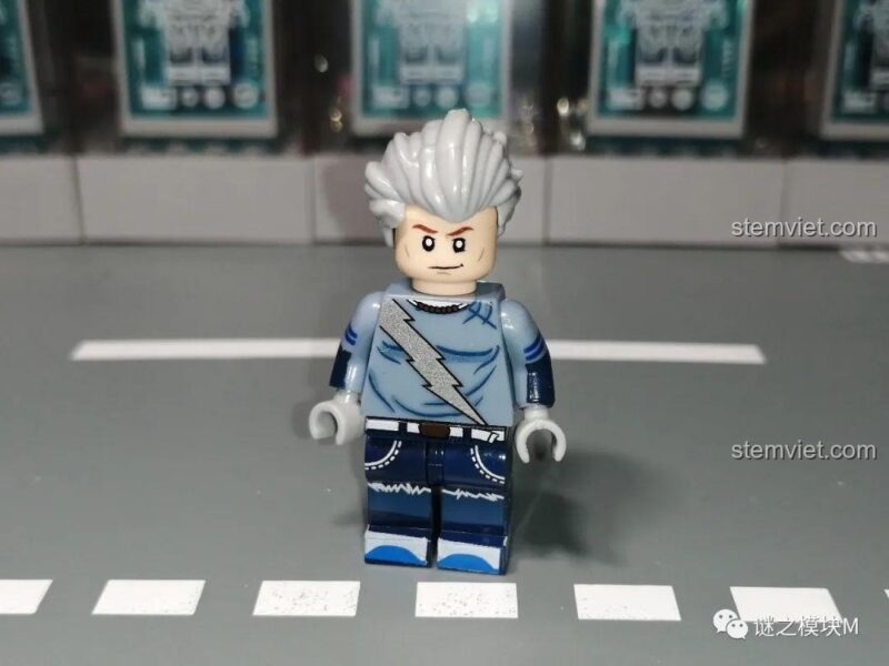 Bộ 8 Minifigure WandaVision XINH X0306 đồ chơi lắp ghép siêu anh hùng, áo choàng, chất lượng tốt