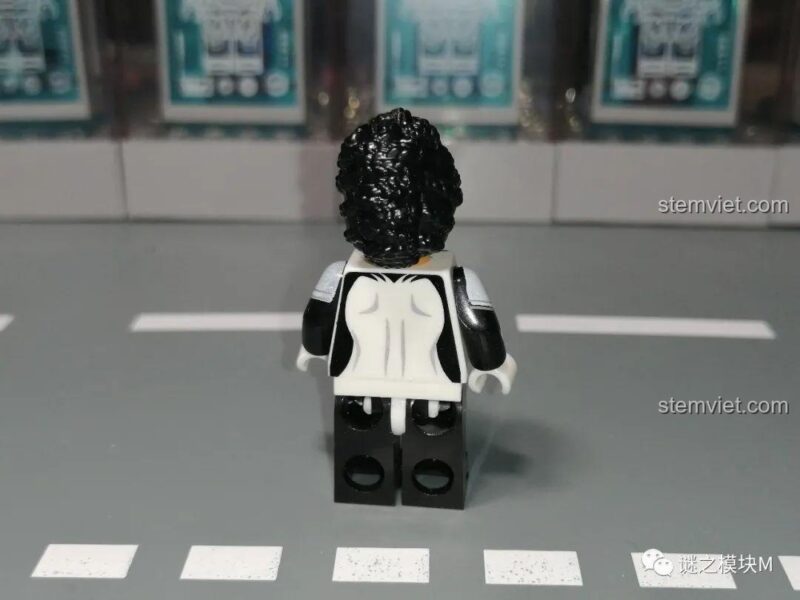 Đầu minifigure chó có thể tháo rời trong bộ đồ chơi XINH X0306 Minifigures WandaVision, chi tiết độc đáo, đồ chơi lắp ghép giá tốt.