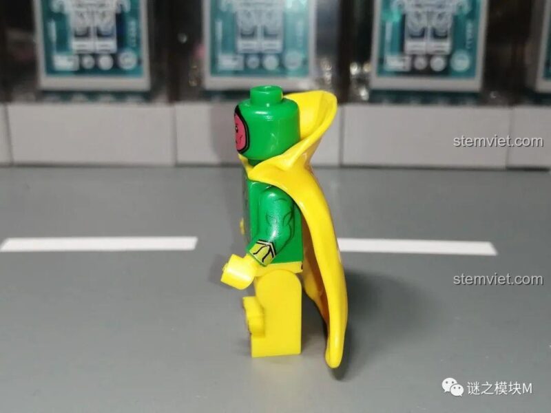 Minifigure Vision XINH X0306 với màu sắc nổi bật, đồ chơi lắp ghép nhân vật siêu anh hùng