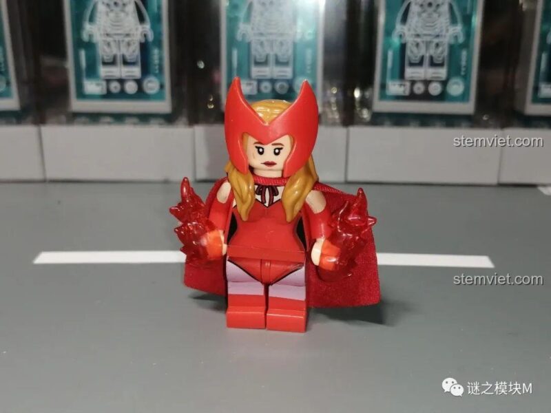 Minifigure Wiccan XINH X0306, đồ chơi mô hình siêu anh hùng, rèn luyện kỹ năng giải quyết vấn đề.
