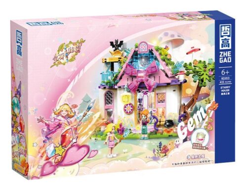 Hộp bộ lắp ghép ZHEGAO 921013 Ngôi Nhà Tinh Tú cho bé gái 6 tuổi, giá rẻ