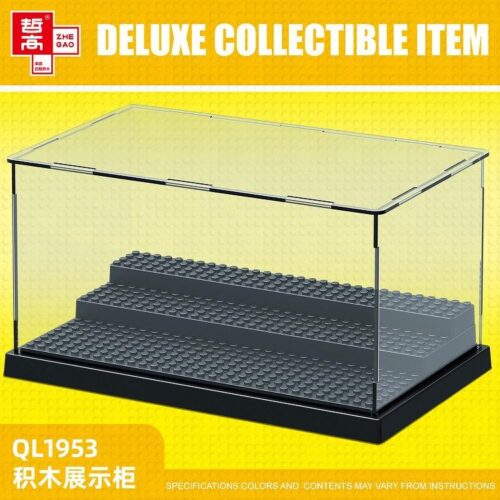 Hộp trưng bày minifigure ZHEGAO QL1953 chống bụi, có thể xếp chồng, lựa chọn giá rẻ cho người sưu tập.