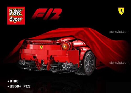 Ferrari F12 18K K100 với nắp capo mở