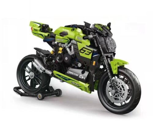 bộ lắp ghép AchKo Ducati Diavel 1260 Tốc độ Đỉnh Cao, 836 mảnh, Tương thích LEGO® Technic, Con trai, 6+ tuổi