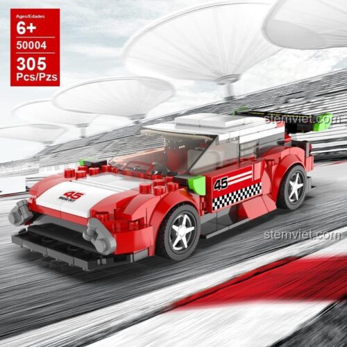 Đồ chơi mô hình AchKo 50004 Siêu Xe Đua Ferrari 305 chi tiết, chất lượng cao, dành cho bé trai 6 tuổi trở lên, giá tiết kiệm.