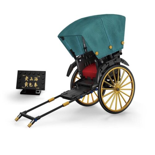 Bộ lắp ráp xe kéo tay Thượng Hải cổ AchKo 50014, đồ chơi mô hình độc đáo cho bé trai 6 tuổi.