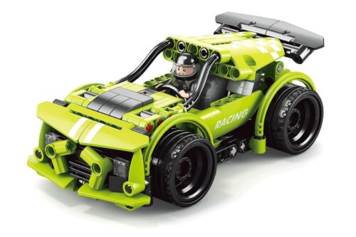 Bộ đồ chơi AchKo 60035 Xe đua công nghệ Green Ghost hồi lực, đồ chơi lắp ráp xe đua 2 trong 1 cho bé trai 6 tuổi, chất lượng cao giá tốt.