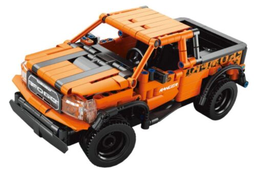Mô hình xe bán tải Ford Ranger Raptor RC AchKo 70017 màu cam, đồ chơi lắp ráp cho bé trai 6 tuổi giá rẻ.
