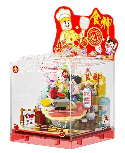 bộ lắp ghép Thần Ăn AREA-X AB0060, mô hình phim Châu Tinh Trì cho bé trai 6 tuổi giá rẻ