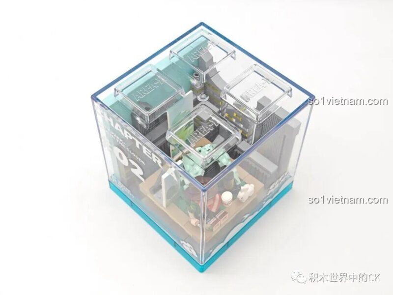 Mô hình hoàn thiện AREA-X AX0081 Cắm trại Đô thị AREA-X, ảnh review, chất lượng vượt trội.