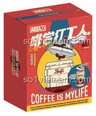 Mô hình Cốc Cà Phê UFO AREA-X AX0301 với UFO xoay 360 độ, đồ chơi lắp ráp sáng tạo cho bé gái 6 tuổi.
