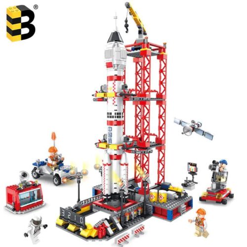 Bộ đồ chơi Trung tâm phóng tên lửa B-Bao 205 Trung Tâm Phóng Tên Lửa Thần Châu 10, đồ chơi mô hình không gian cho bé trai 6 tuổi, giá tốt, kích thích tư duy sáng tạo.