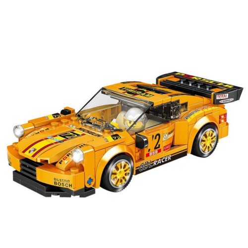 bộ lắp ráp Xe đua Porsche 911 B Brand 216 màu cam cho bé trai 6 tuổi, giá rẻ