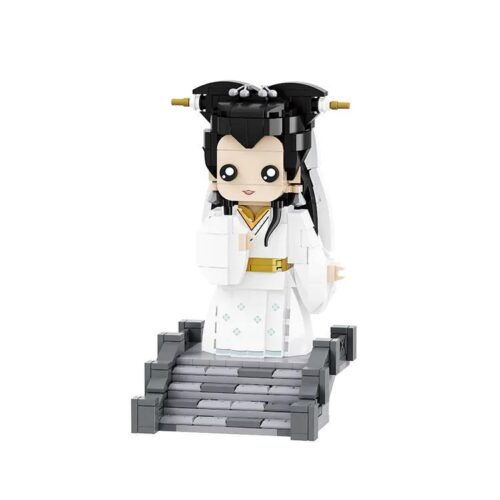 Bộ lắp ghép BALODY 20040 Bạch Nương Tử Gặp Gỡ Đoạn Kiều, mô hình mini block tinh xảo cho bé gái 12 tuổi, giá tốt