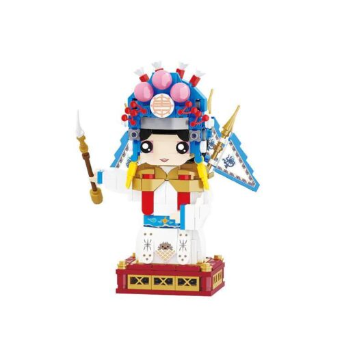 BALODY 20048 Bé Lạc Vũ Sinh Kinh Kịch - Mô hình nhân vật Kinh kịch, 430 mảnh, phù hợp cho bé trai 14 tuổi, giá tốt
