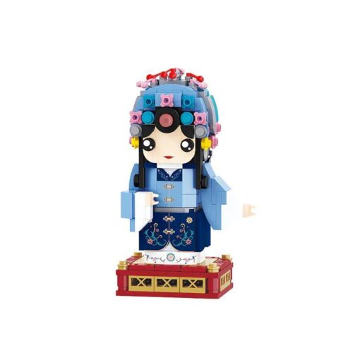 Bộ đồ chơi BALODY 20051 Búp bê Kinh kịch Thanh Y, mô hình Kinh kịch tinh xảo, 349 mảnh ghép, phù hợp bé gái 14 tuổi, mang đậm nét văn hóa Trung Hoa