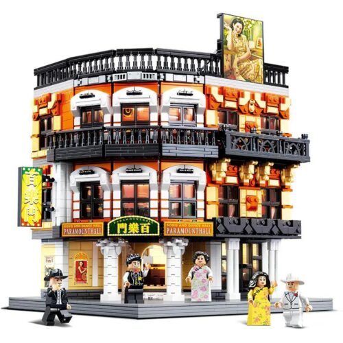 Bộ đồ chơi lắp ghép BALODY 21022 Thượng Hải Bách Lạc Môn