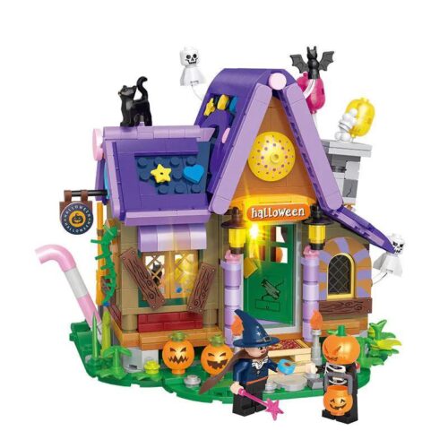 Ngôi nhà Kẹo Halloween BALODY 21052 tổng thể