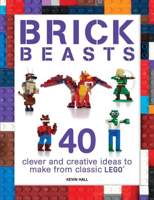 Sách hướng dẫn lắp ráp LEGO® Classic: Quái Vật Gạch Barron's Educational ISBN9781438010915, 40 ý tưởng sáng tạo, phát triển tư duy cho bé 6 tuổi, giá tốt.