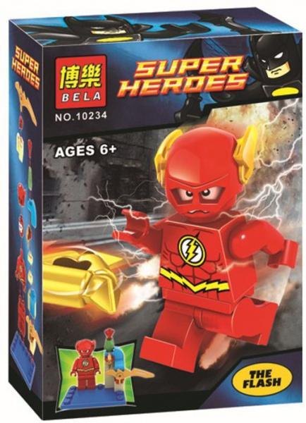 Hộp bộ đồ chơi Minifigure DC Super Heroes BELA 10234, phù hợp cho bé trai 6 tuổi, giá tốt.