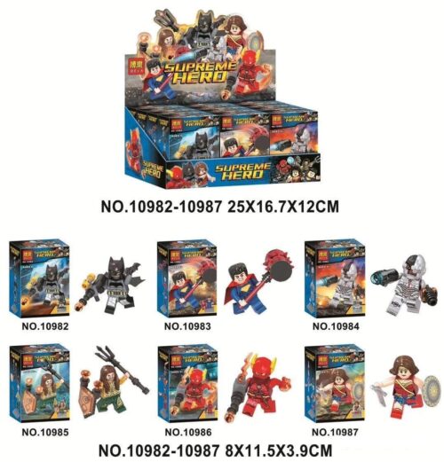 Bộ đồ chơi Bela 10987 Liên minh Công lý Supreme HERO giá tốt cho bé trai 6 tuổi, bộ lắp ghép siêu anh hùng chất lượng cao