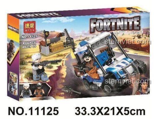 bộ lắp ráp BELA 11125 Xe buggy chiến đấu Fortnite, đồ chơi xếp hình cho bé trai 6 tuổi giá rẻ.