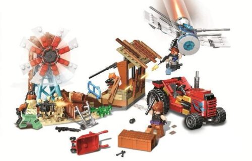 Bộ lắp ráp cảnh chiến đấu Fortnite BELA 11128, đồ chơi xếp hình nông trại trong game Fortnite cho bé trai 6 tuổi giá rẻ.