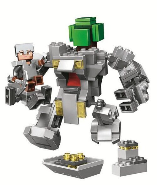 bộ lắp ráp Người Khổng Lồ Đá Minecraft Bela 11135 cho bé trai 6 tuổi, giá rẻ. Mô hình Golem Đá cực ngầu từ game Minecraft.