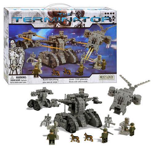 Bộ lắp ghép Kẻ Hủy Diệt Best-Lock 01040T, đồ chơi lắp ráp Robot Chiến Đấu Skynet cho bé trai 8 tuổi, giá tốt