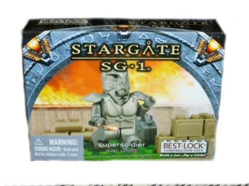 Hộp đồ chơi mô hình Siêu chiến binh Stargate SG-1 Best-Lock 01089S, gồm 32 mảnh ghép, phù hợp cho con trai 6 tuổi.