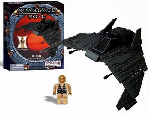 Bộ đồ chơi Best-Lock 01113S Stargate SG-1 X-301, đồ chơi lắp ráp phi thuyền không gian cho bé trai 9 tuổi, giá tốt