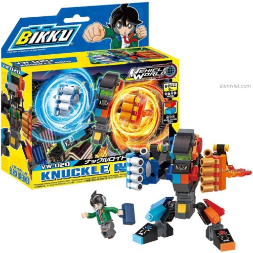 Hộp sản phẩm bộ đồ chơi xếp hình Robot Black Breaker BIKKU VW020, món quà giá tốt cho bé trai mê robot.
