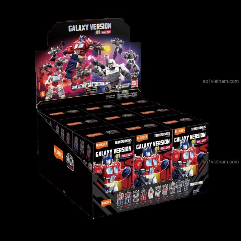 Các nhân vật mini Transformers Defender Version 02 The Overthrown của BLOKEE