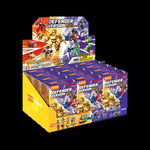 Hộp sản phẩm Transformers Defender Version 02 The Overthrown của BLOKEE