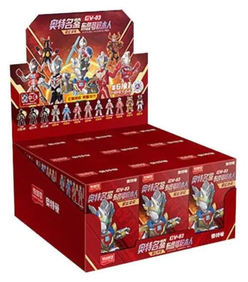 Hộp sản phẩm BLOKEES GV-03 Bộ Đồ Chơi Lắp Ghép Nhân Vật Ultraman